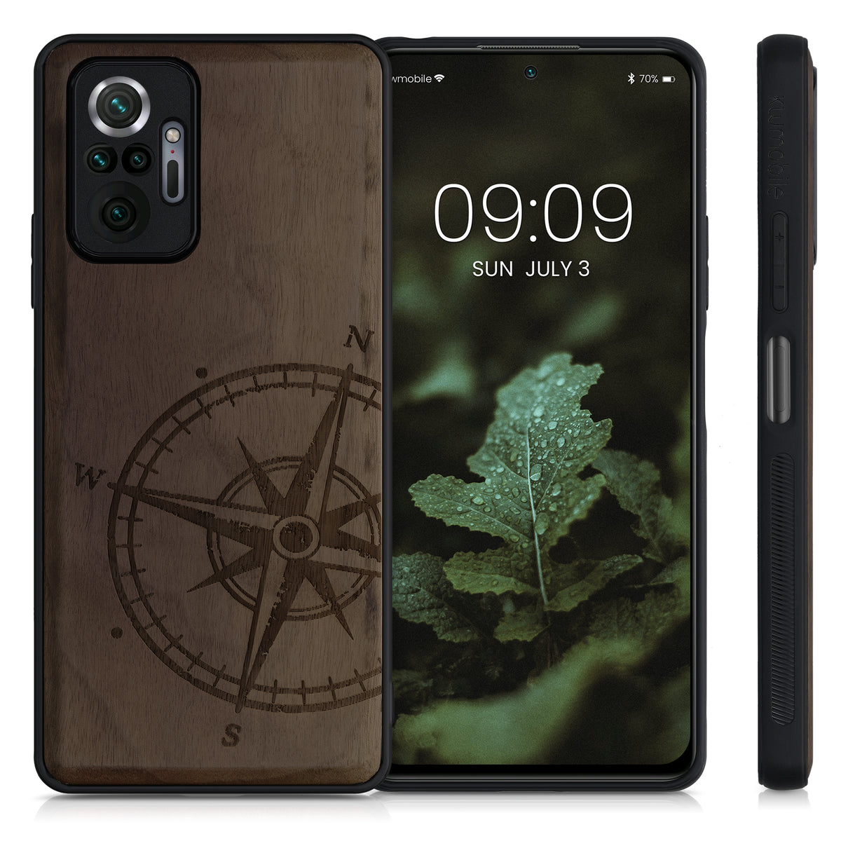 kwmobile Case Compatible with Xiaomi Redmi Note 10 Pro Case - Phone Cover - TPU Phone Case in Rising Sun