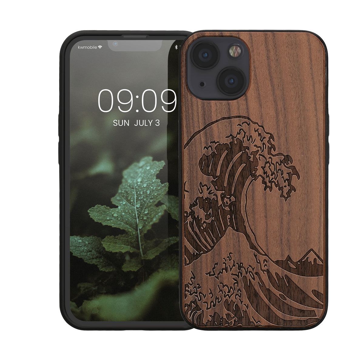 kwmobile Case Compatible with Apple iPhone 13 Phone Cover TPU Case Compass Vintage