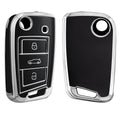 VW Golf 7 MK7 3-Button Silicone Car Key Cover