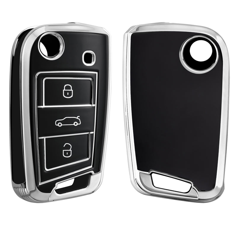 VW Golf 7 MK7 3-Button Silicone Car Key Cover