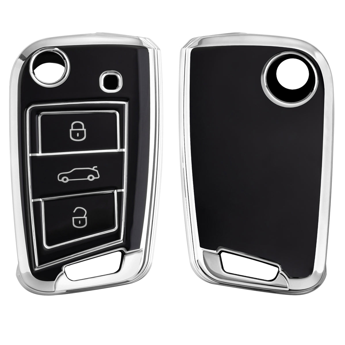 VW Golf 7 MK7 3-Button Silicone Car Key Cover