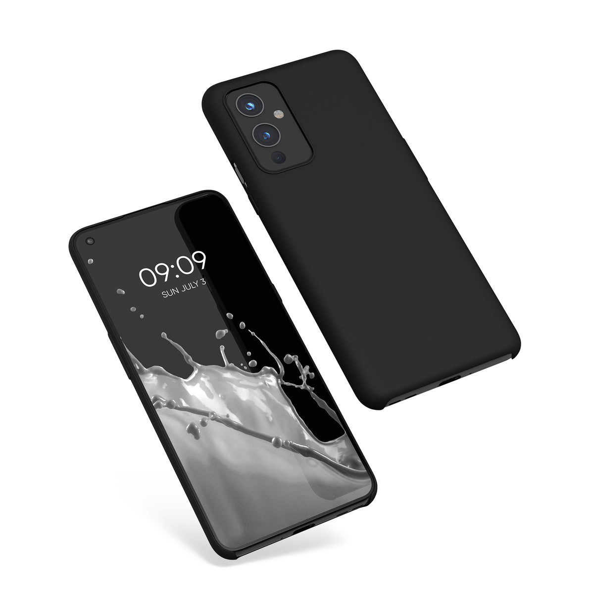 kwmobile Phone Case for OnePlus 9 (EU/NA Version) Case - Silicone - Wireless Charging - Protective Cover