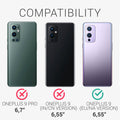kwmobile Phone Case for OnePlus 9 (EU/NA Version) Case - Silicone - Wireless Charging - Protective Cover