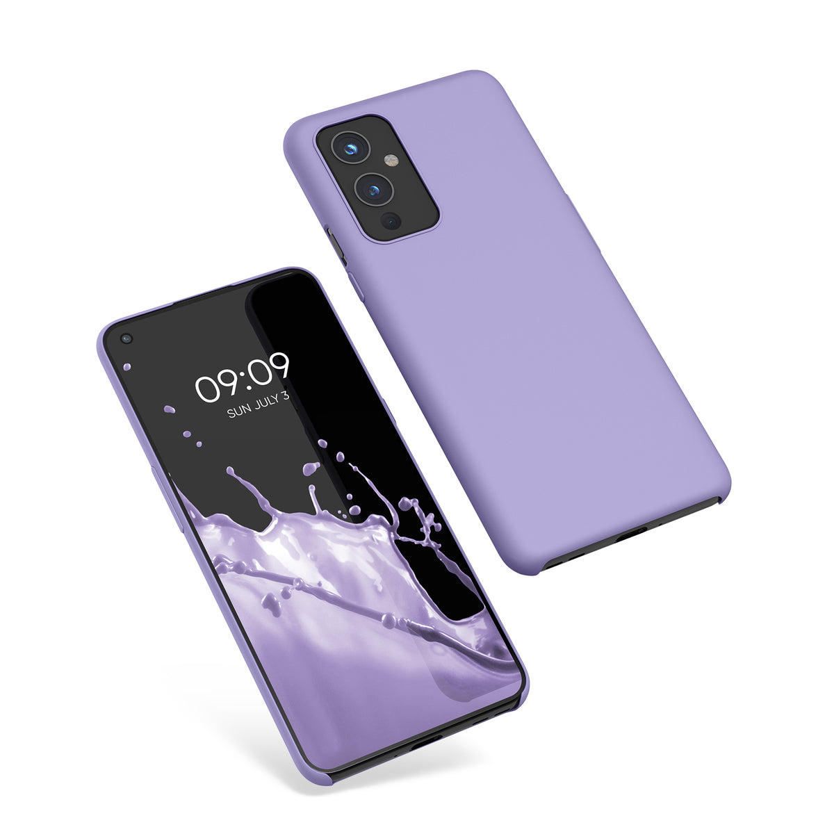 kwmobile Phone Case for OnePlus 9 (EU/NA Version) Case - Silicone - Wireless Charging - Protective Cover