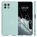 Slim Rubberized Silicone Case for Xiaomi 11 Lite (5G) NE / Mi 11 Lite (5G) in Cool Mint