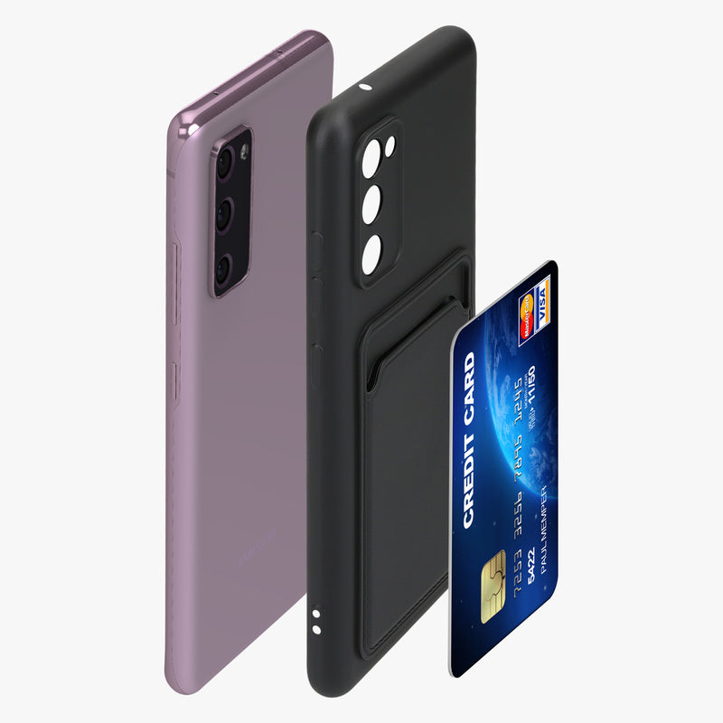 kwmobile Phone Case compatible with Samsung Galaxy S20 FE - Phone Cover with Card Slot