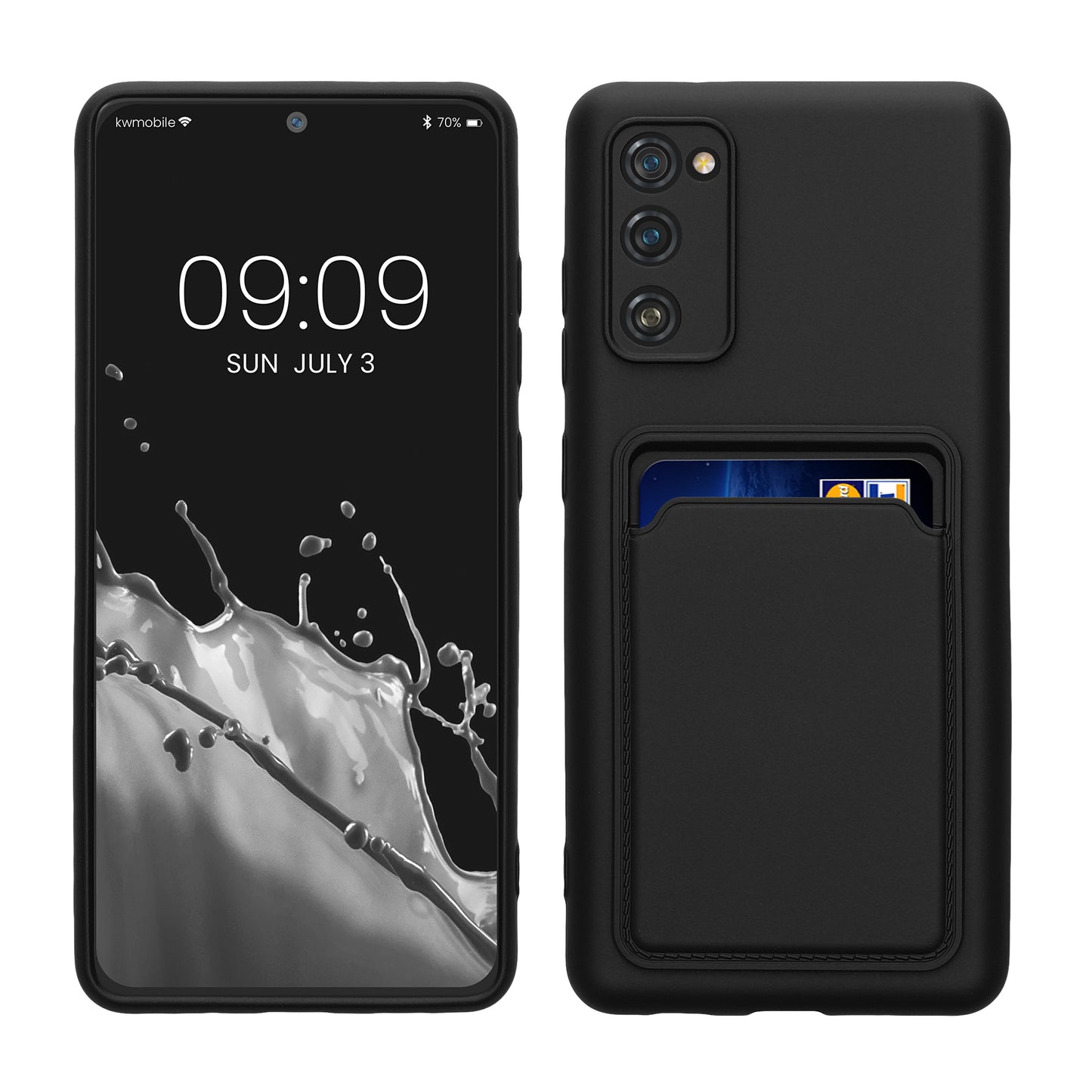 kwmobile Phone Case compatible with Samsung Galaxy S20 FE - Phone Cover with Card Slot