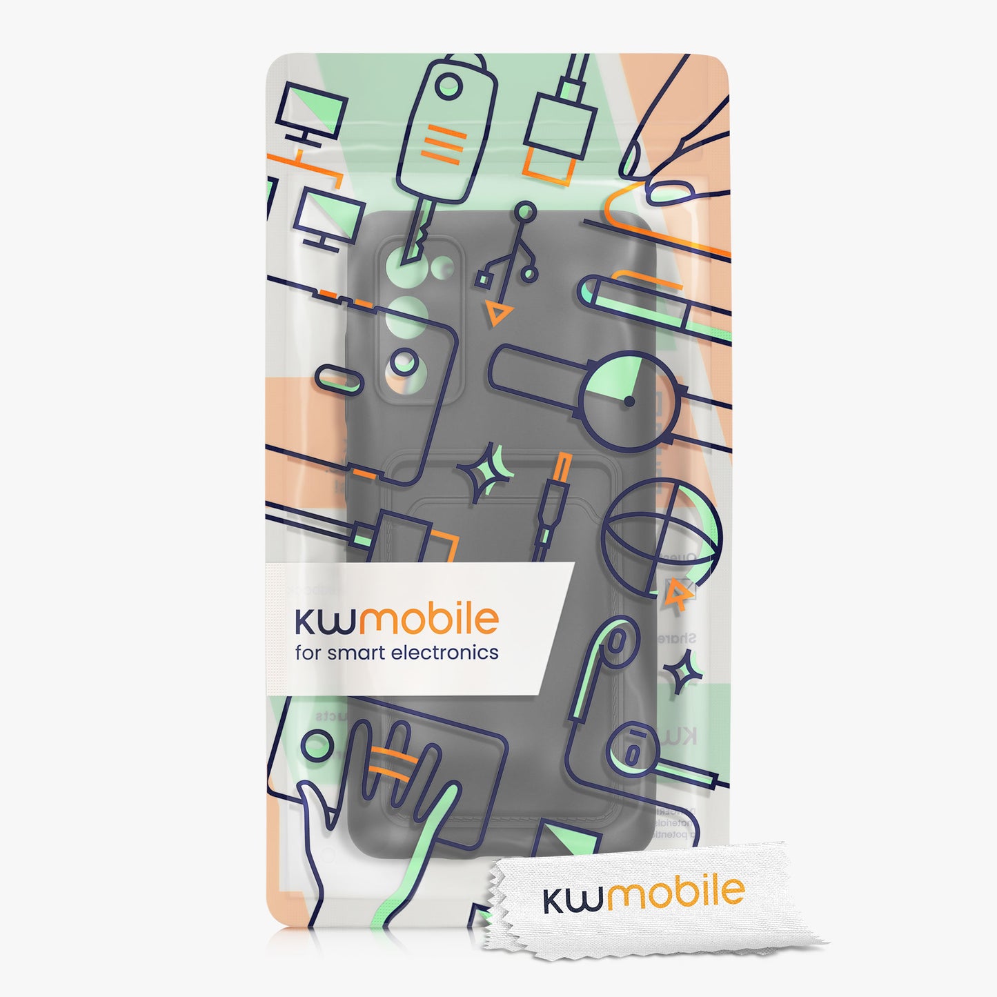 kwmobile Phone Case compatible with Samsung Galaxy S20 FE - Phone Cover with Card Slot