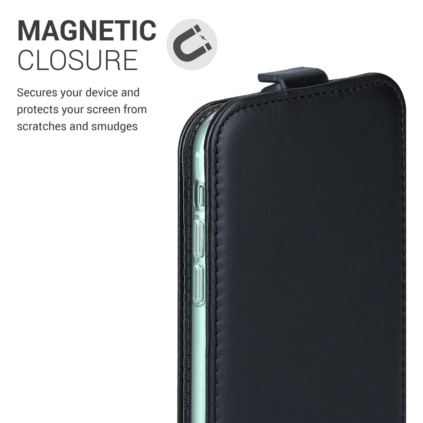 kwmobile Cover compatible with Apple iPhone 11 - Flip Case