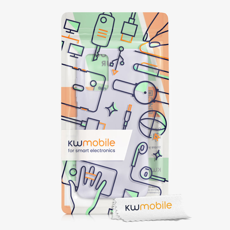 kwmobile Phone Case for Xiaomi Redmi 10 (2021 / 2022) Case - Wireless Charging - Protective Cover