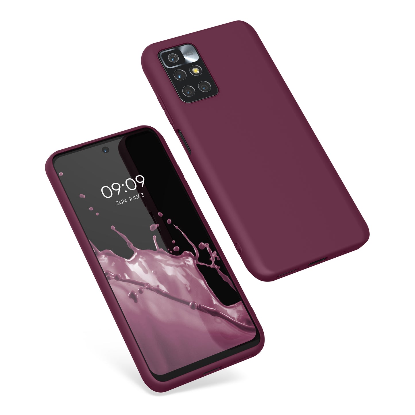 kwmobile Phone Case for Xiaomi Redmi 10 (2021 / 2022) Case - Wireless Charging - Protective Cover