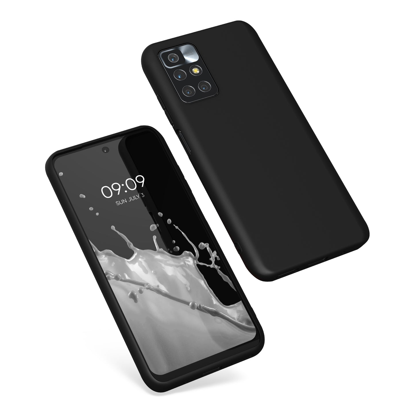 kwmobile Phone Case for Xiaomi Redmi 10 (2021 / 2022) Case - Wireless Charging - Protective Cover