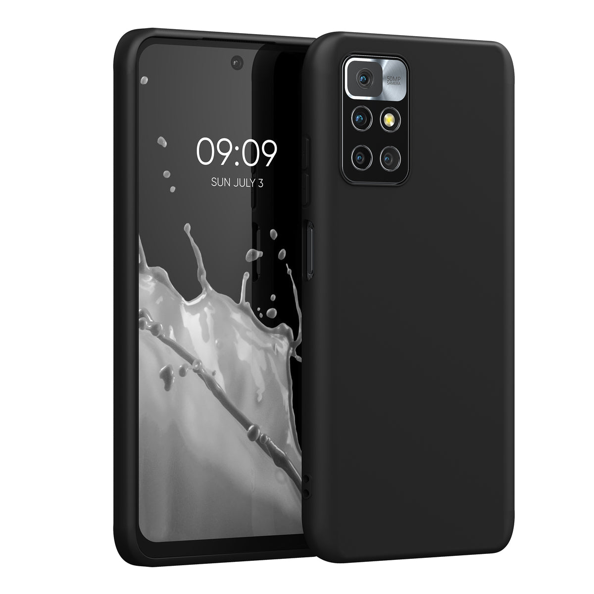 kwmobile Phone Case for Xiaomi Redmi 10 (2021 / 2022) Case - Wireless Charging - Protective Cover