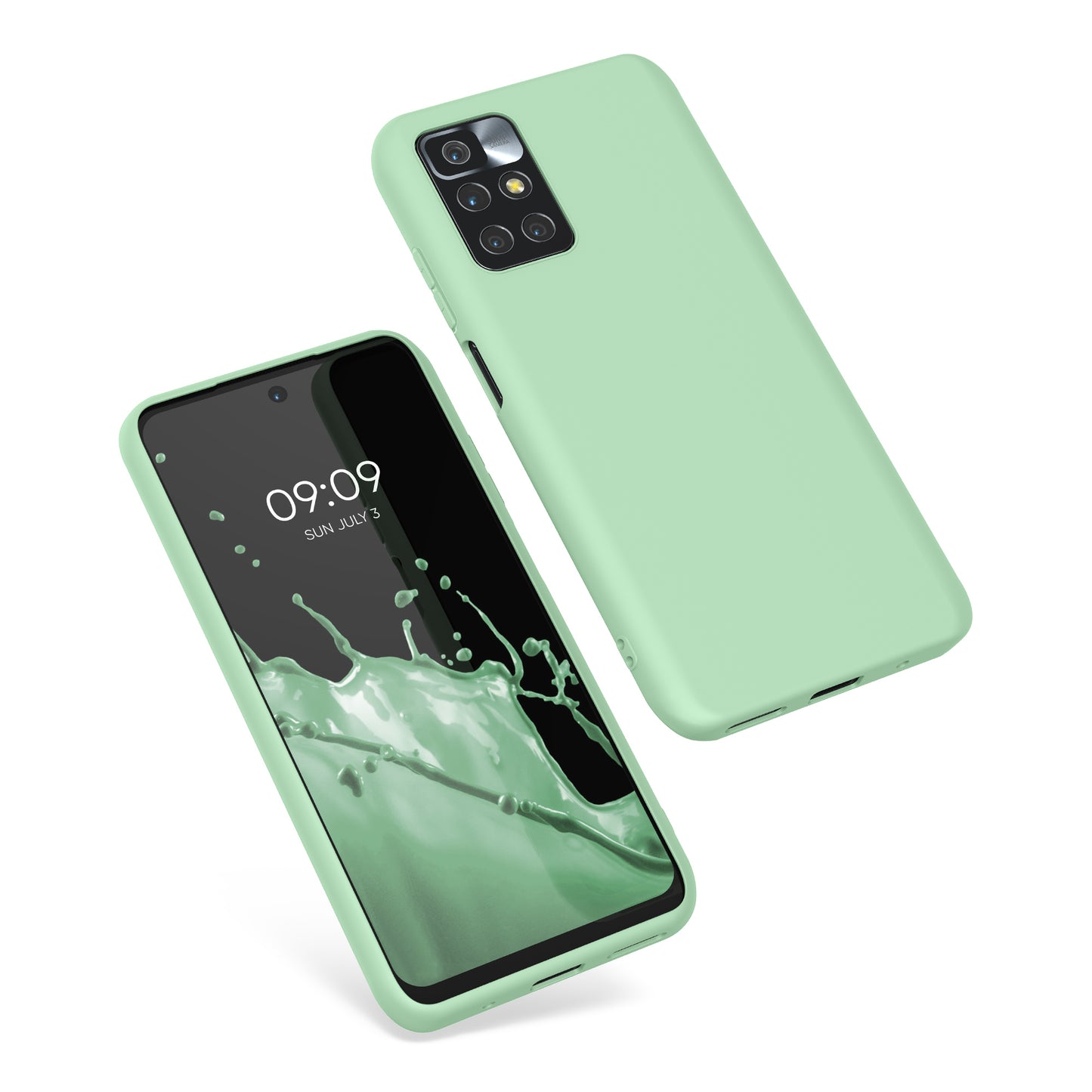 kwmobile Phone Case for Xiaomi Redmi 10 (2021 / 2022) Case - Wireless Charging - Protective Cover