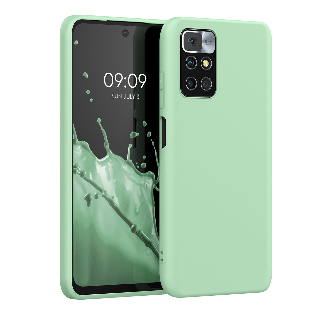 kwmobile Phone Case for Xiaomi Redmi 10 (2021 / 2022) Case - Wireless Charging - Protective Cover
