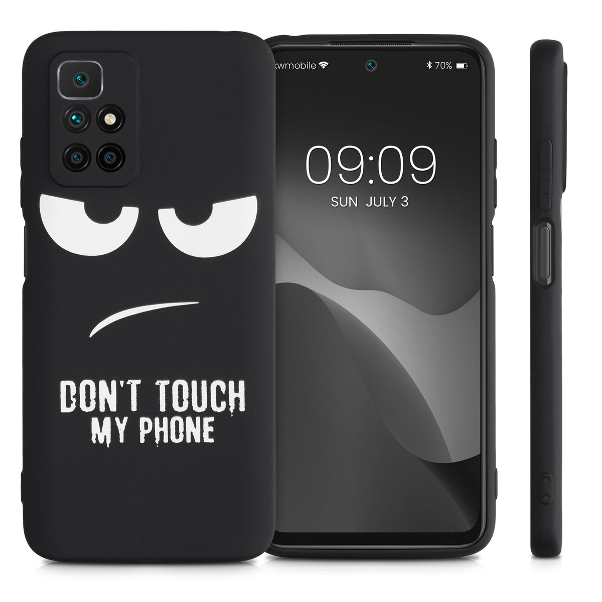 kwmobile Case Compatible with Xiaomi Redmi 10 - Silicone Phone Cover