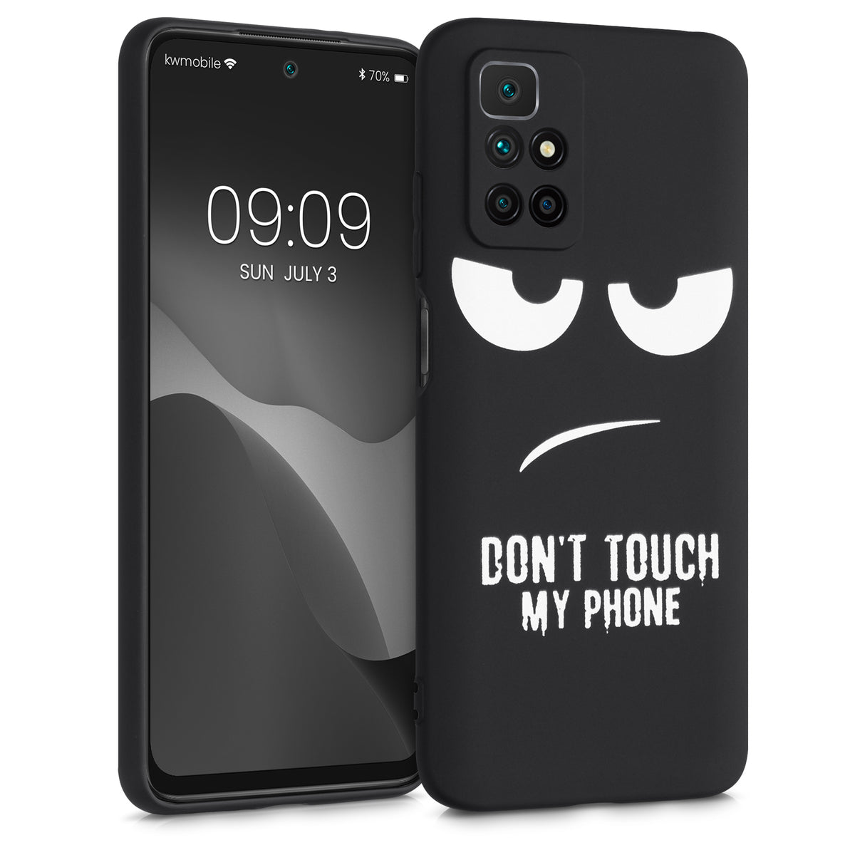 kwmobile Case Compatible with Xiaomi Redmi 10 - Silicone Phone Cover