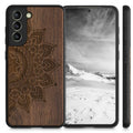 kwmobile Case Compatible with Samsung Galaxy S21 FE - Phone Cover - TPU Phone Case in Rising Sun