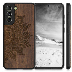 Samsung Galaxy S21 FE Shockproof Hard Case with TPU Bumper