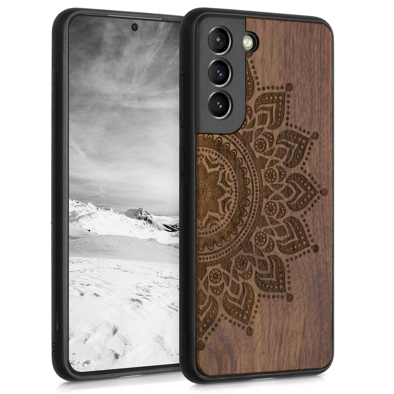kwmobile Case Compatible with Samsung Galaxy S21 FE - Phone Cover - TPU Phone Case in Rising Sun