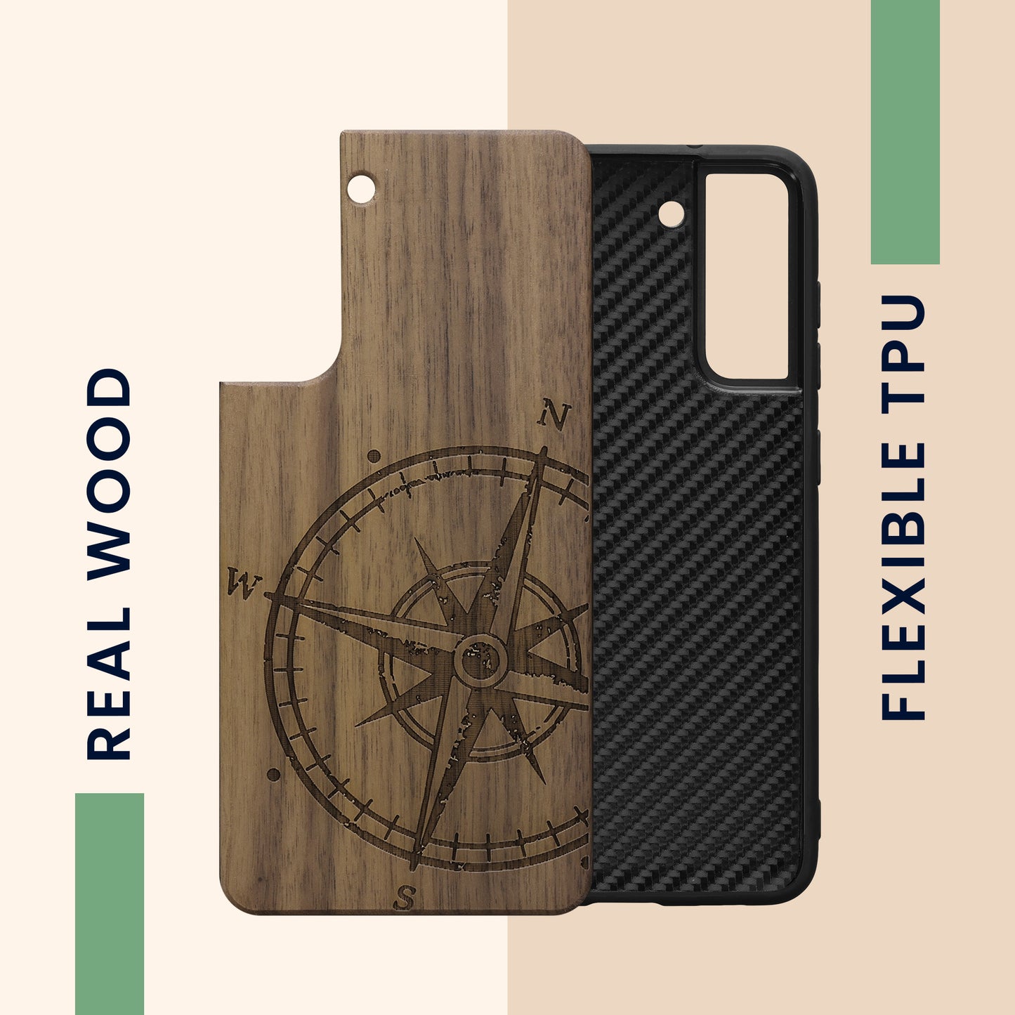 kwmobile Case Compatible with Samsung Galaxy S21 FE - Phone Cover - TPU Phone Case in Rising Sun