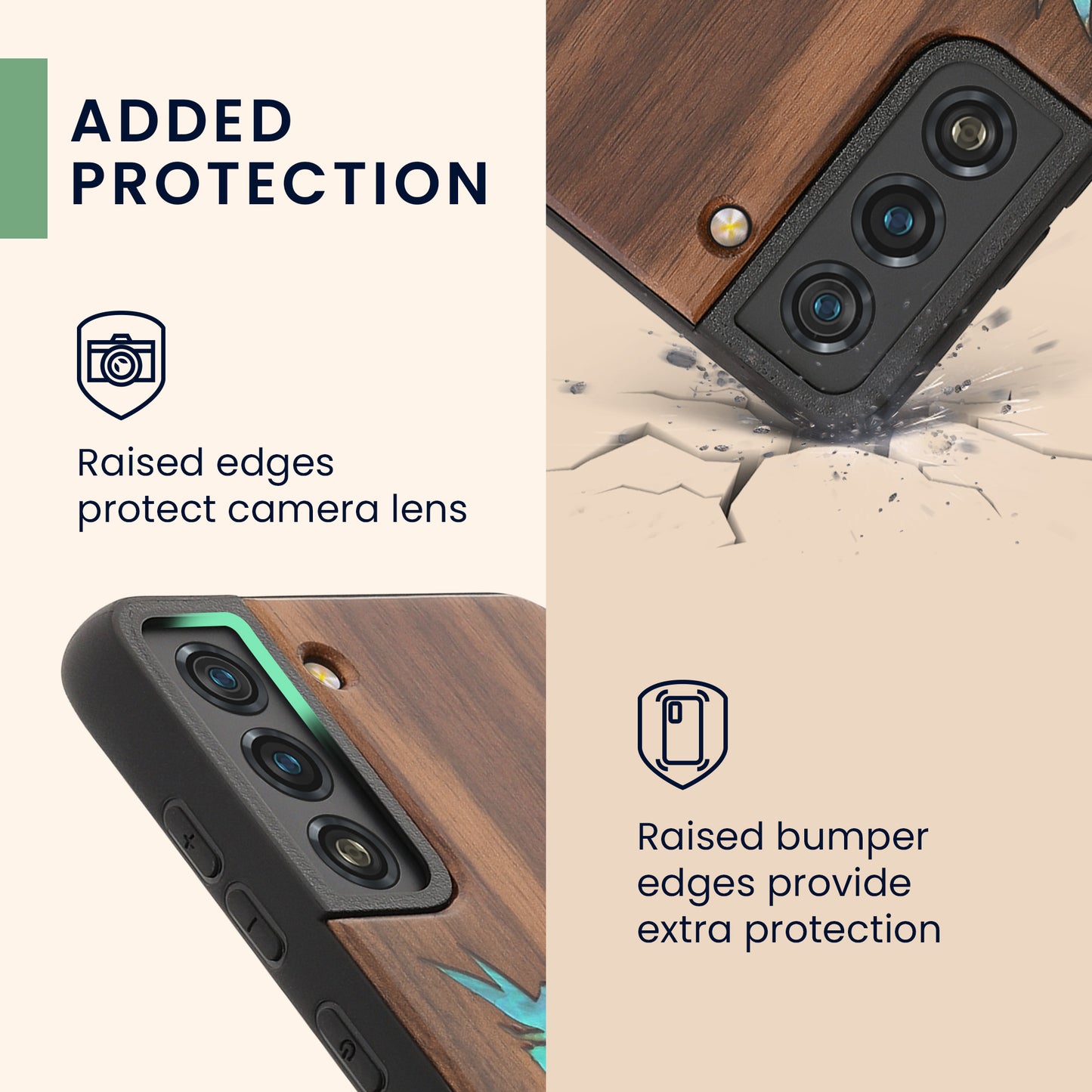 kwmobile Case Compatible with Samsung Galaxy S21 FE - Phone Cover - TPU Phone Case in Rising Sun