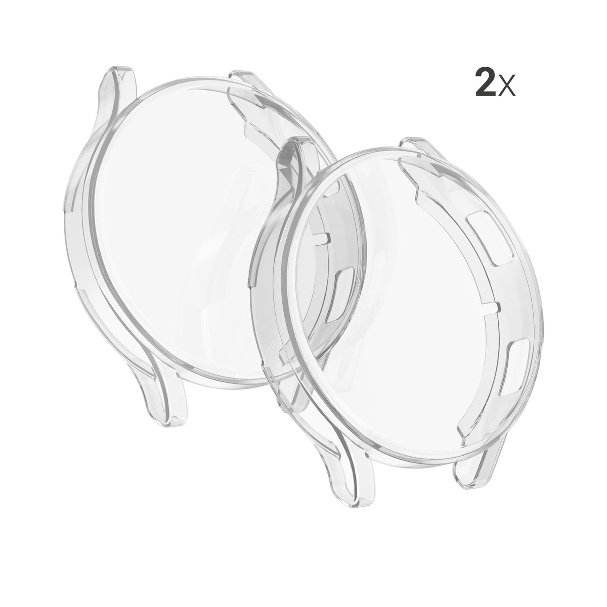 kwmobile Protective Cover for Samsung Galaxy Watch 4 Fullbody Display Cover Set