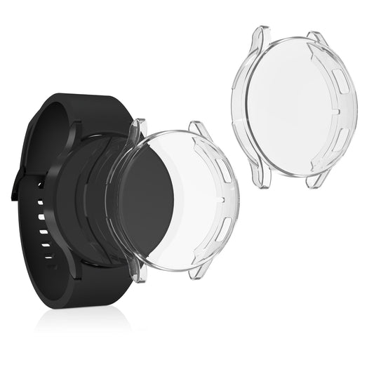 kwmobile Protective Cover for Samsung Galaxy Watch 4 Fullbody Display Cover Set