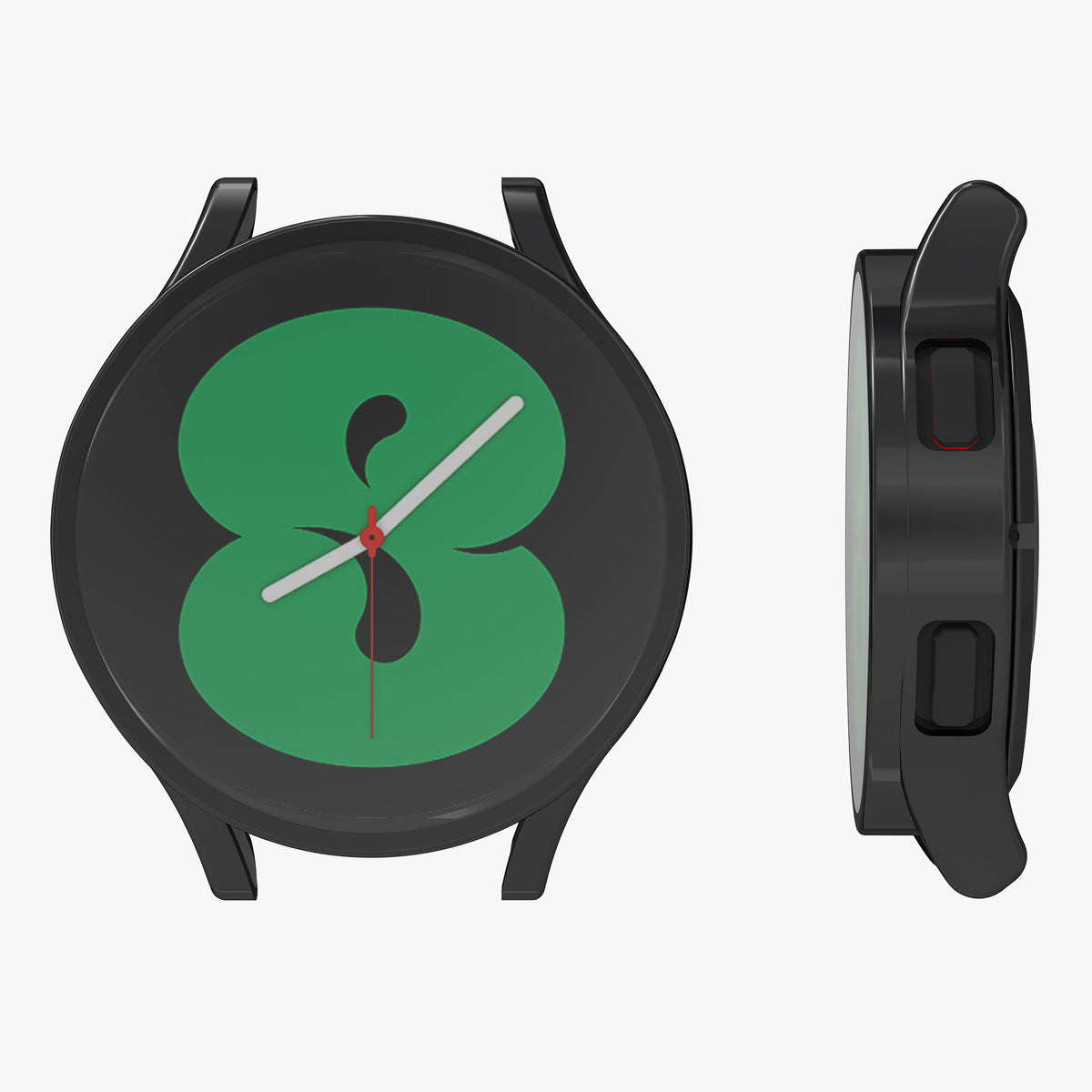 kwmobile Protective Cover for Samsung Galaxy Watch 4 Fullbody Display Cover Set
