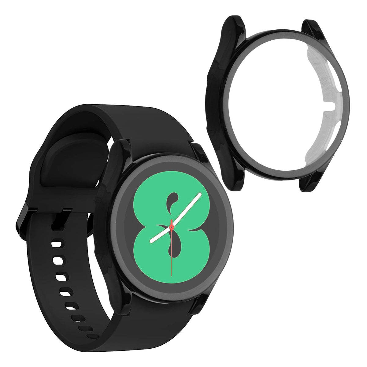 kwmobile Protective Cover for Samsung Galaxy Watch 4 Fullbody Display Cover Set