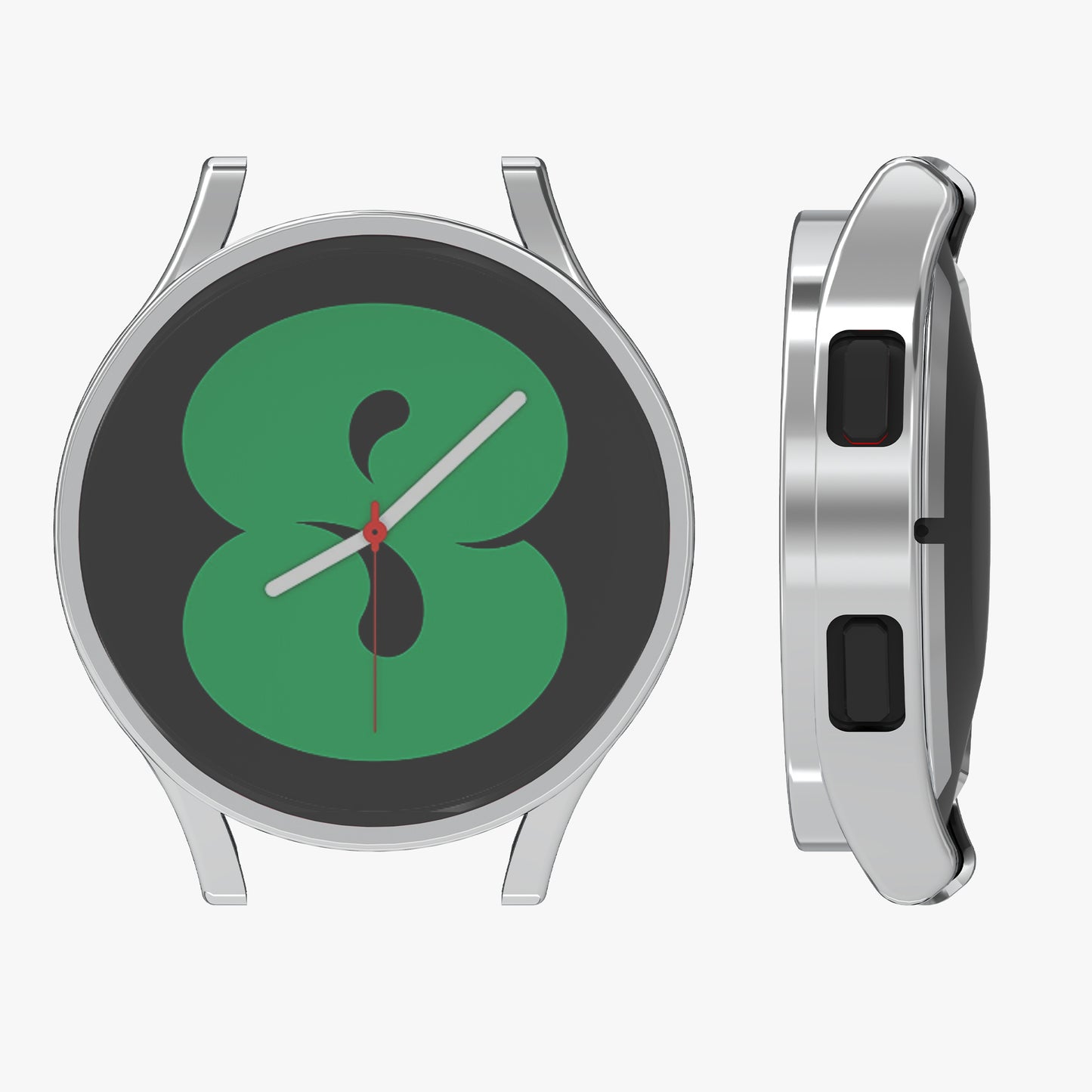kwmobile Protective Cover for Samsung Galaxy Watch 4 Fullbody Display Cover Set