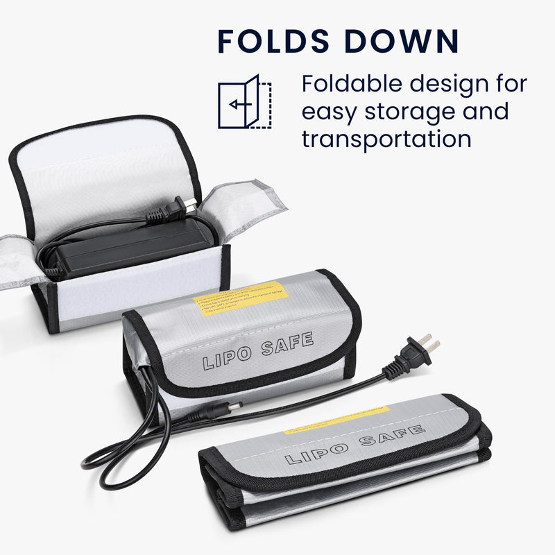 LiPo Battery Pouch 18.5 x 7.5 x 6 cm