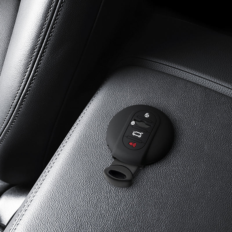 kwmobile Car Key Case compatible with Mini 3-Button Smart Key Car Key Case