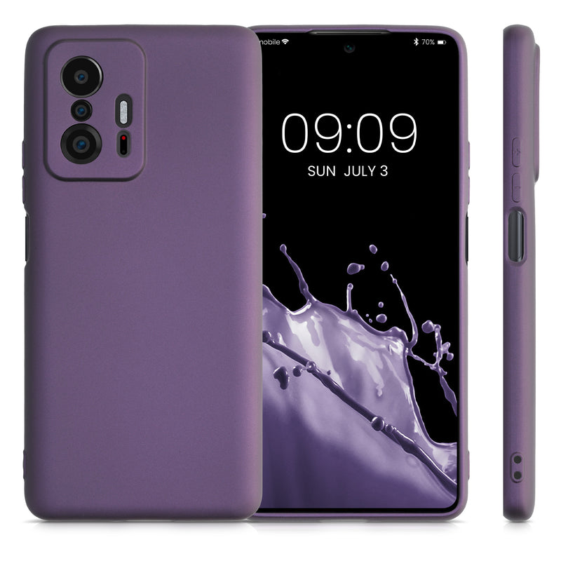 kwmobile Phone Case for Xiaomi 11T / 11T Pro Silicone Case Protective Cover