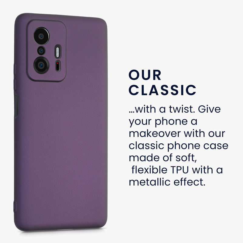 kwmobile Phone Case for Xiaomi 11T / 11T Pro Silicone Case Protective Cover