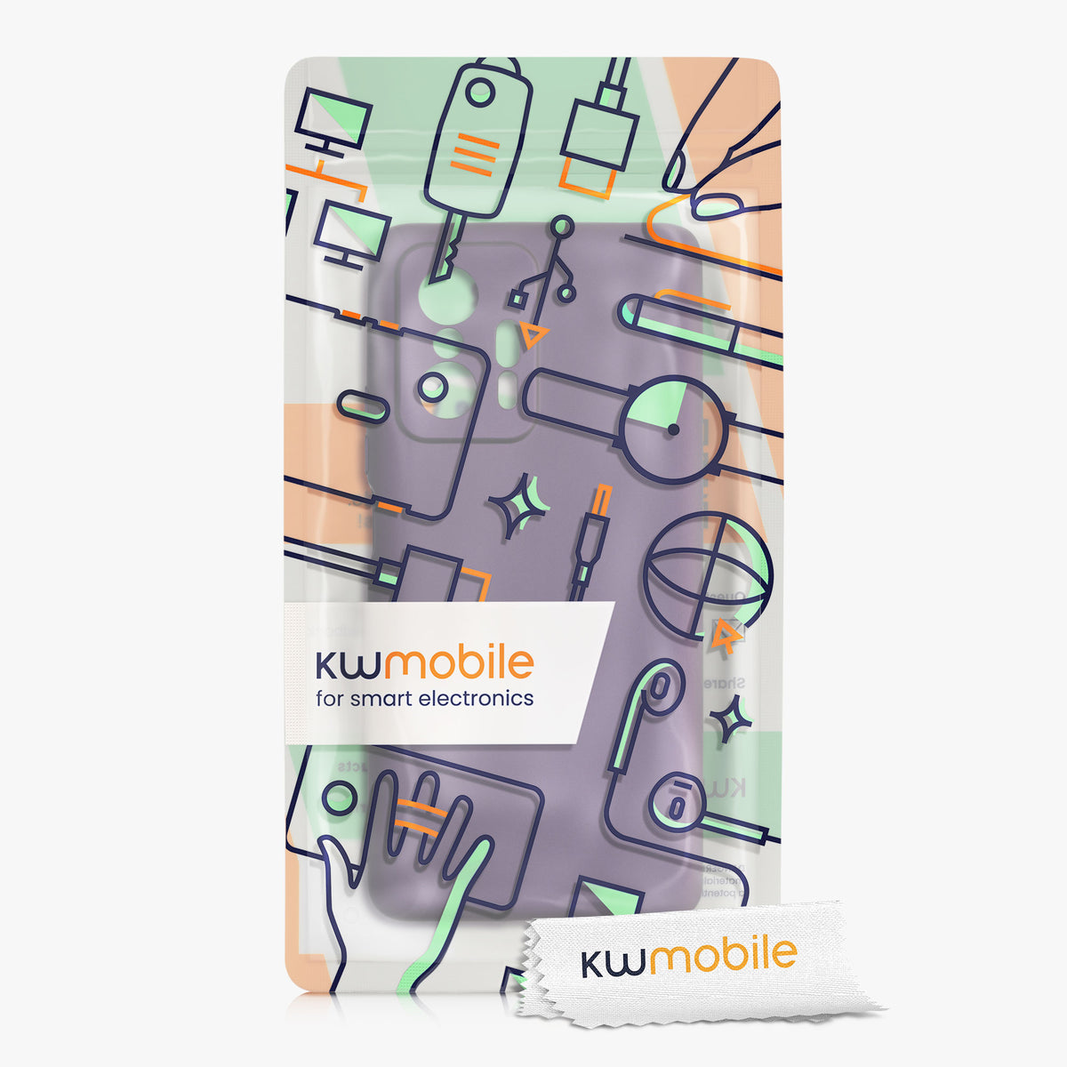 kwmobile Phone Case for Xiaomi 11T / 11T Pro Silicone Case Protective Cover