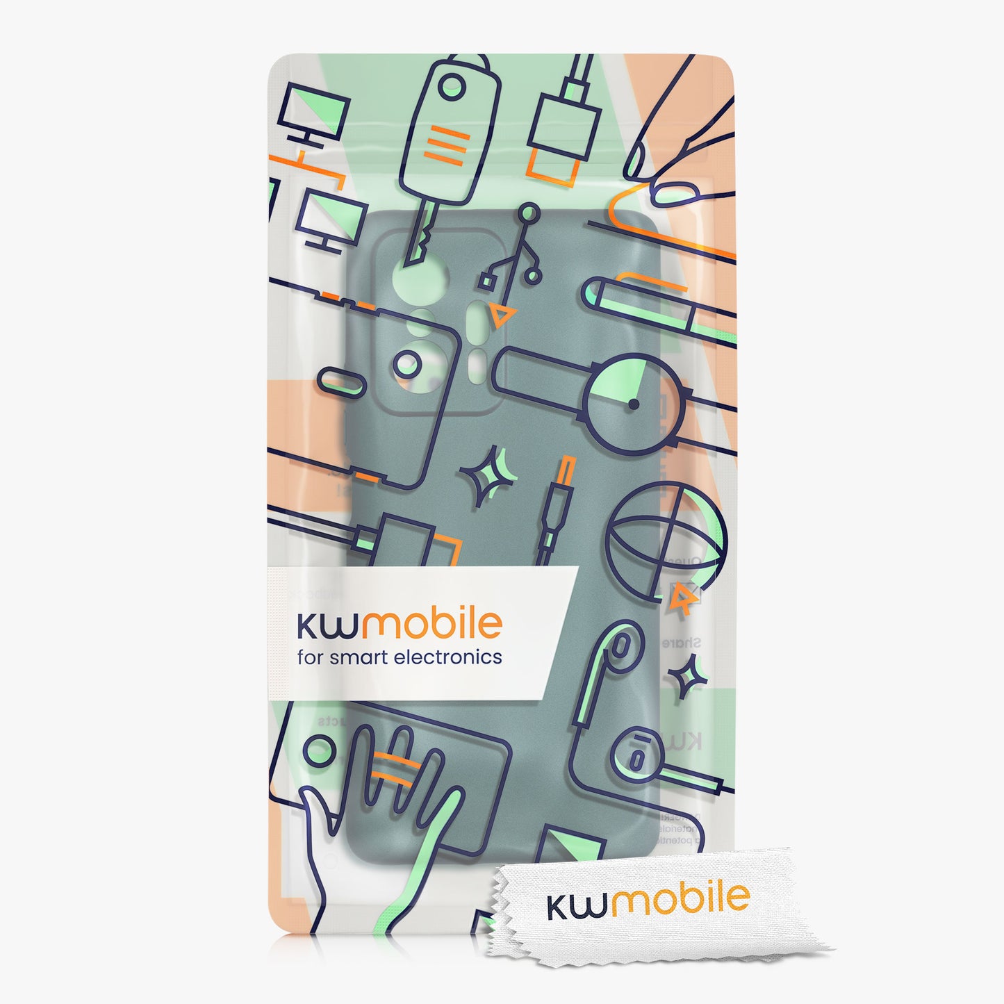 kwmobile Phone Case for Xiaomi 11T / 11T Pro Silicone Case Protective Cover