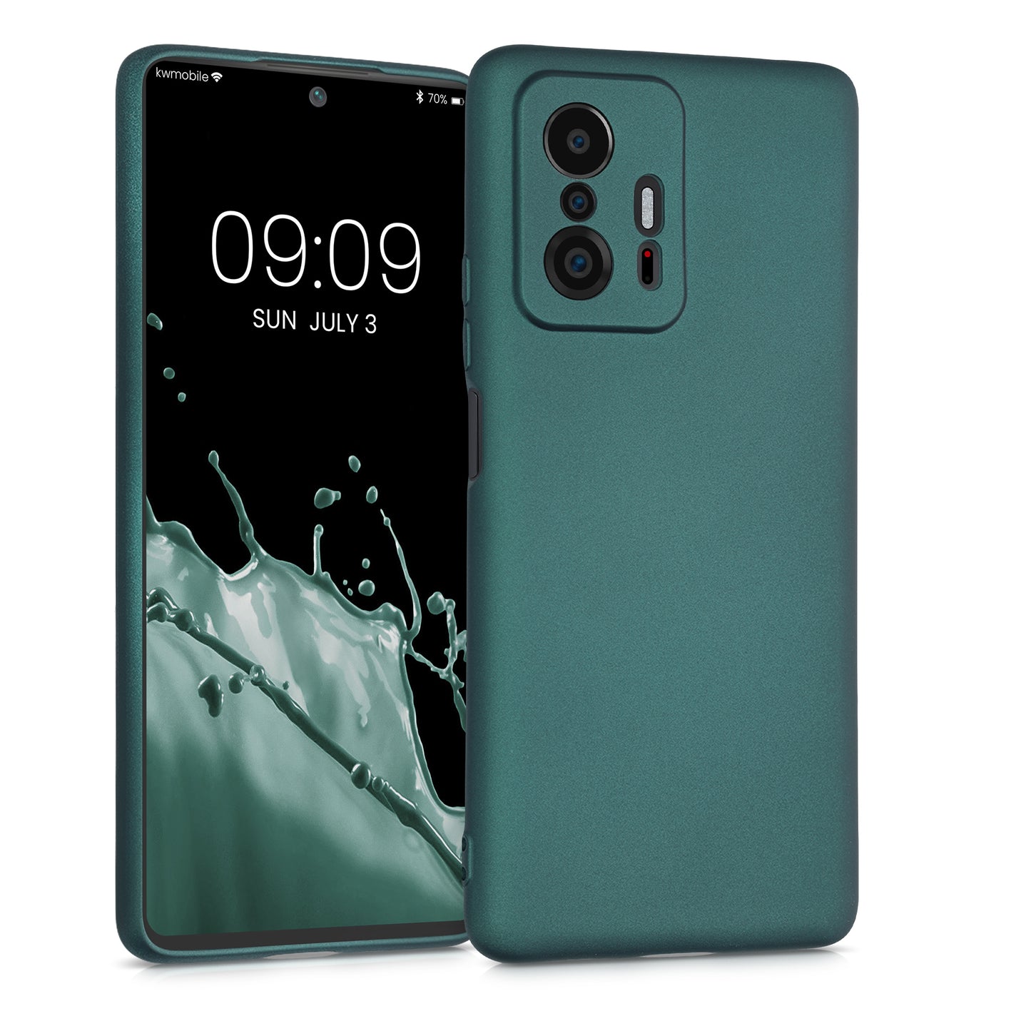 kwmobile Phone Case for Xiaomi 11T / 11T Pro Silicone Case Protective Cover