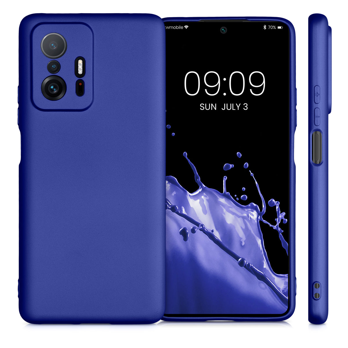 kwmobile Phone Case for Xiaomi 11T / 11T Pro Silicone Case Protective Cover