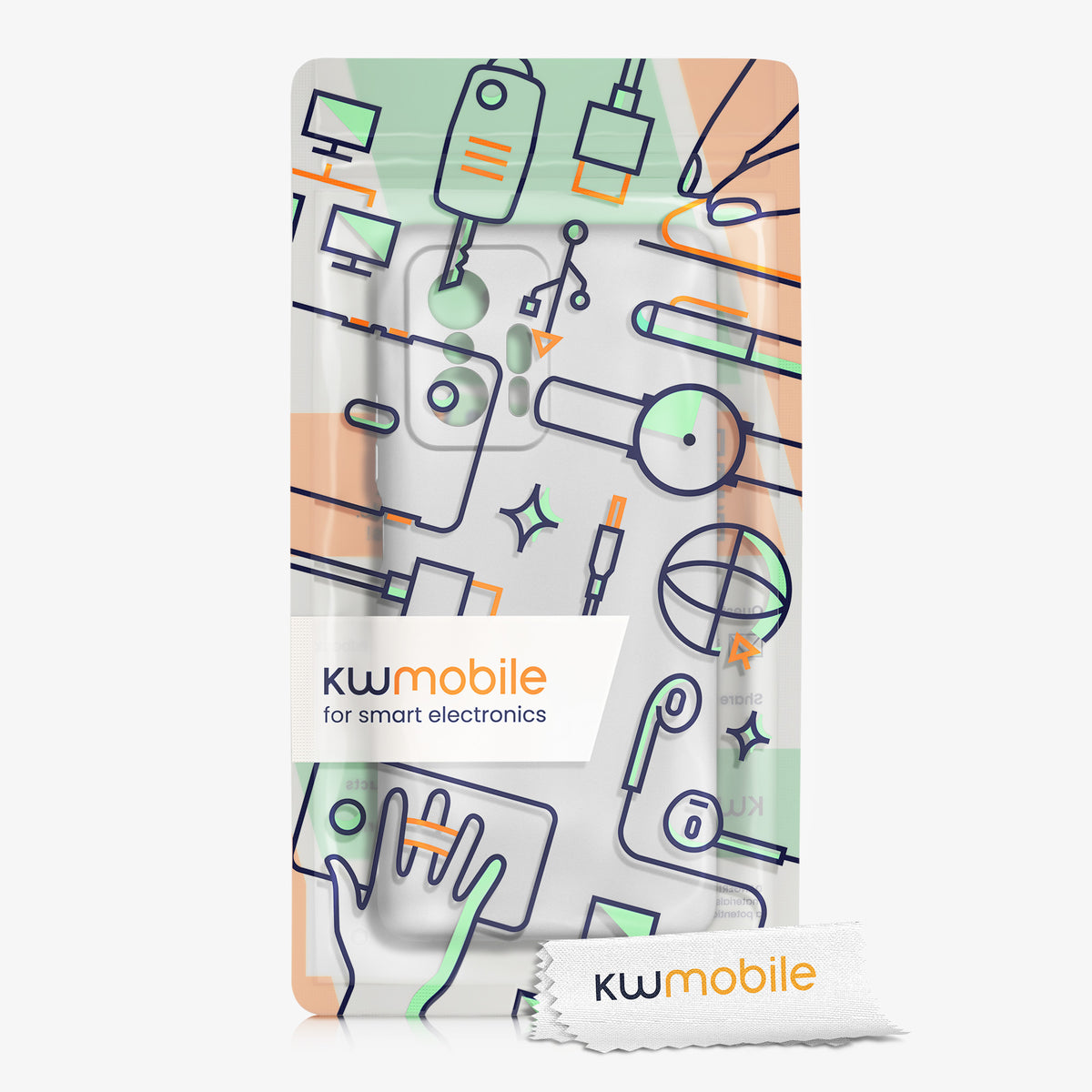 kwmobile Phone Case for Xiaomi 11T / 11T Pro Silicone Case Protective Cover