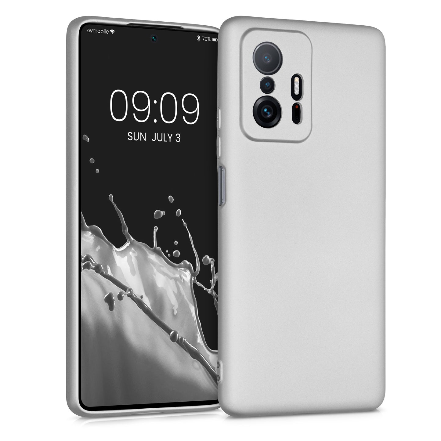 kwmobile Phone Case for Xiaomi 11T / 11T Pro Silicone Case Protective Cover