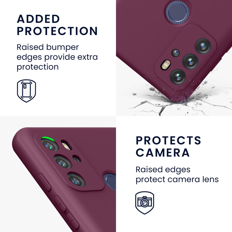 kwmobile Phone Case for Motorola Moto G60S Case Wireless Charging Protective Cover