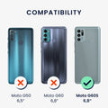 kwmobile Phone Case for Motorola Moto G60S Case Wireless Charging Protective Cover