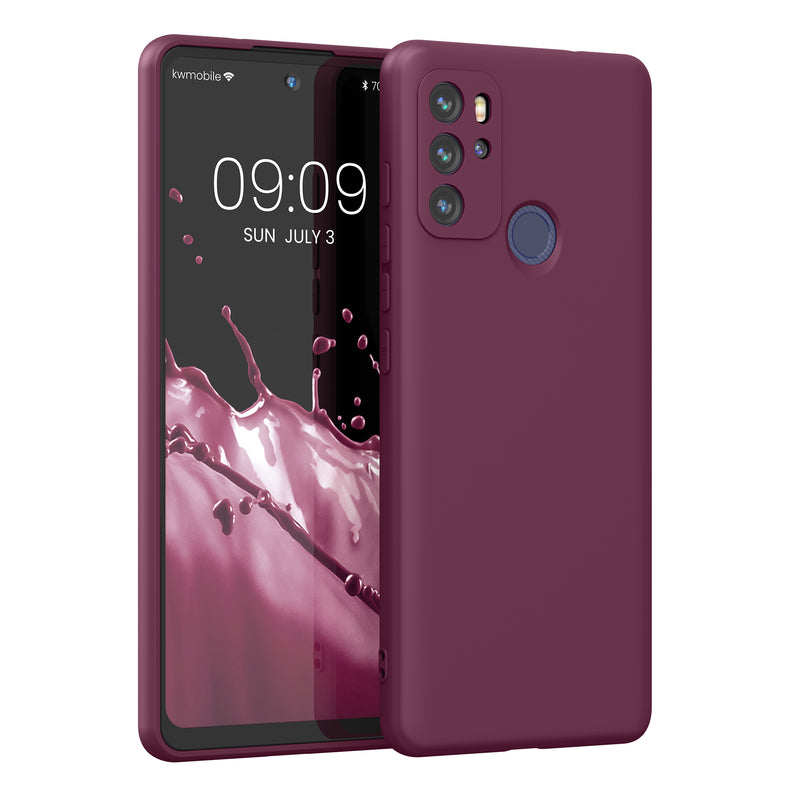 kwmobile Phone Case for Motorola Moto G60S Case Wireless Charging Protective Cover