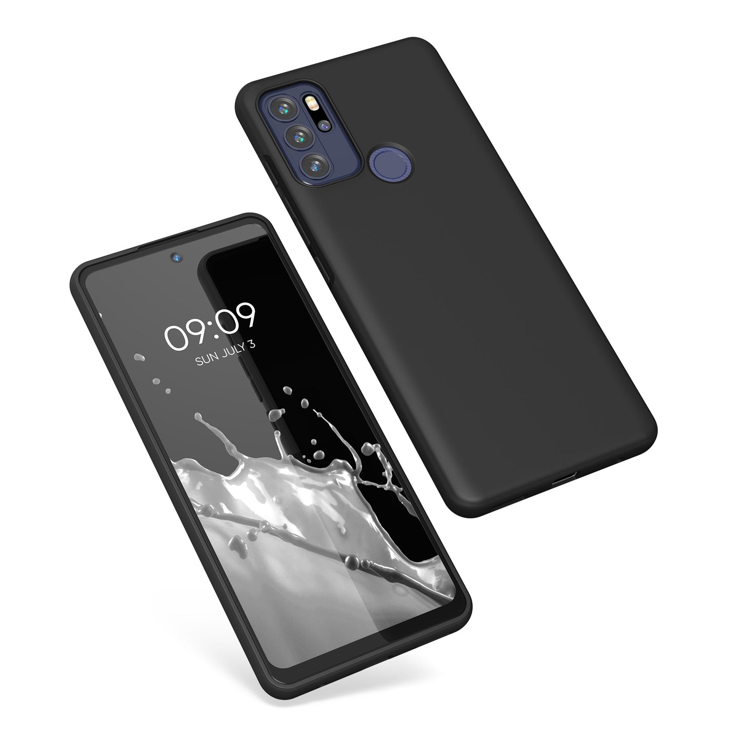 kwmobile Phone Case for Motorola Moto G60S Case Wireless Charging Protective Cover