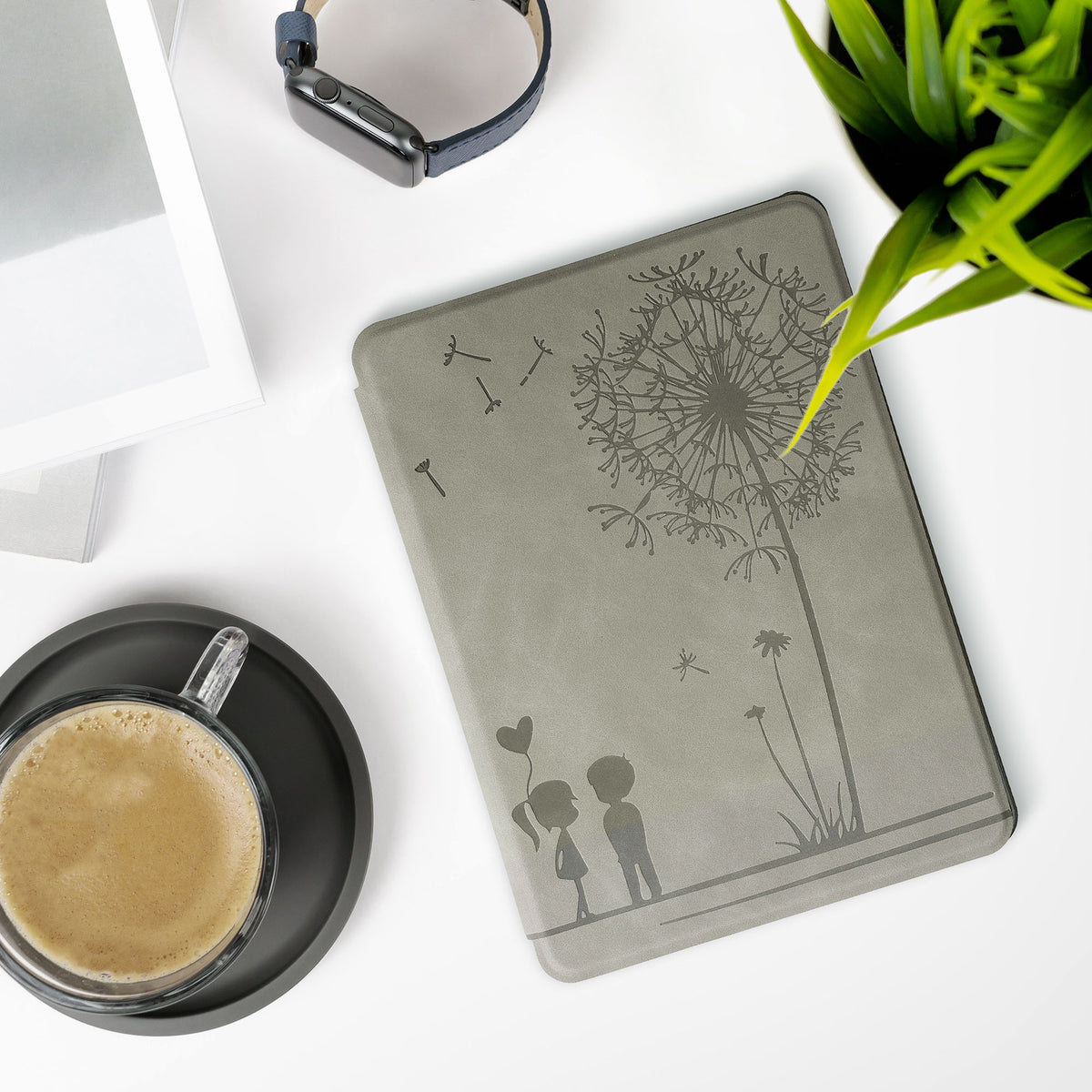 Faux Leather Flip Case for Kindle Paperwhite 11th Generation 2021