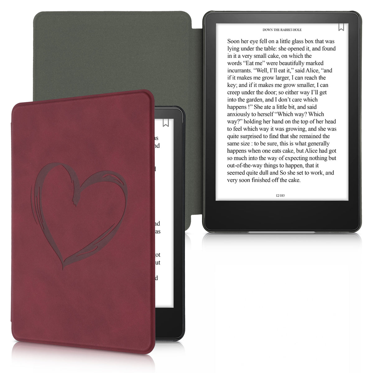 Faux Leather Flip Case for Kindle Paperwhite 11th Generation 2021