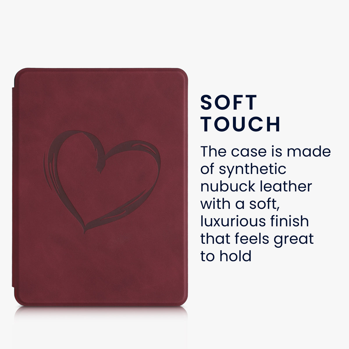 Faux Leather Flip Case for Kindle Paperwhite 11th Generation 2021
