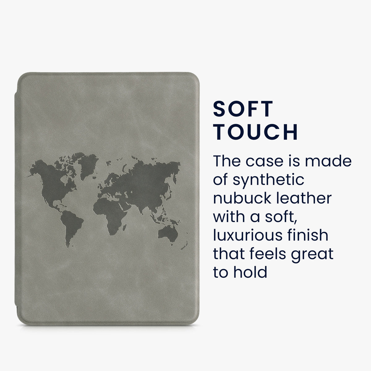 Faux Leather Flip Case for Kindle Paperwhite 11th Generation 2021