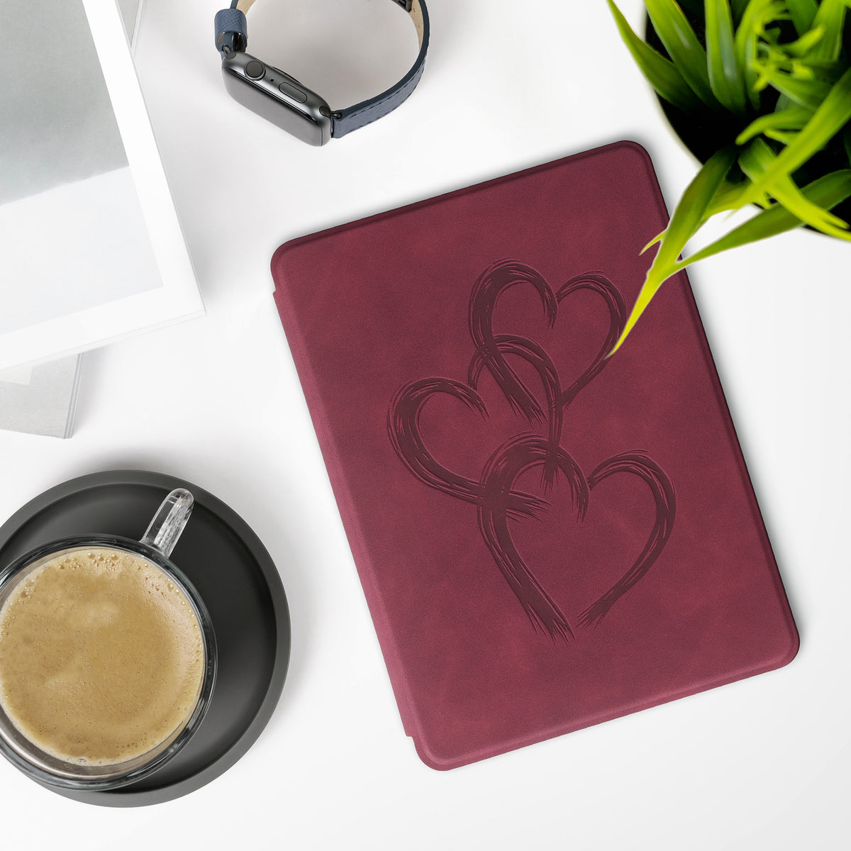 Faux Leather Flip Case for Kindle Paperwhite 11th Generation 2021